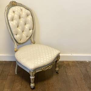19th Century French Boudoir Chair