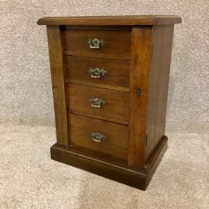 Late 19th Century Table Top Wellington Chest
