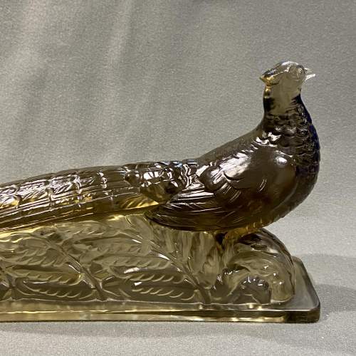 Art Deco Verlys French Glass Pheasant image-3
