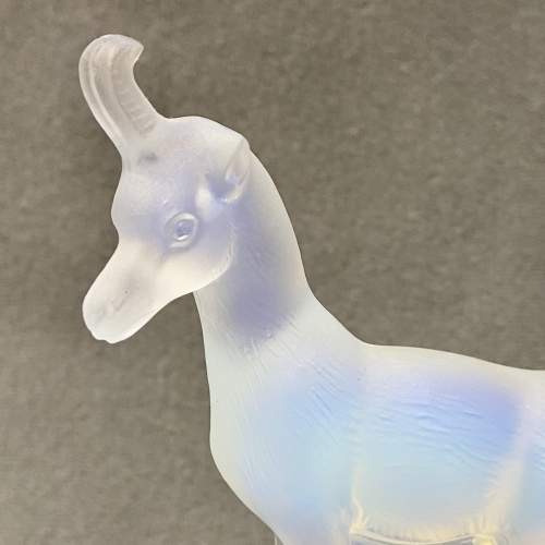 20th Century French Opalescent Glass Chamois image-2