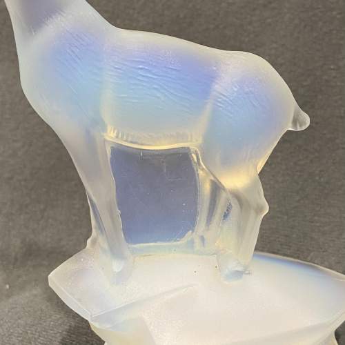 20th Century French Opalescent Glass Chamois image-3