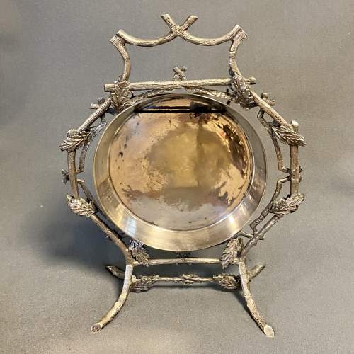 Early 20th Century Silver Plated Table Gong image-6
