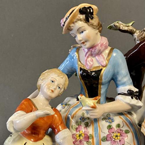 20th Century German Ceramic Figural Group image-3