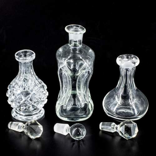 Three Early 20th Century Miniature Decanters image-2