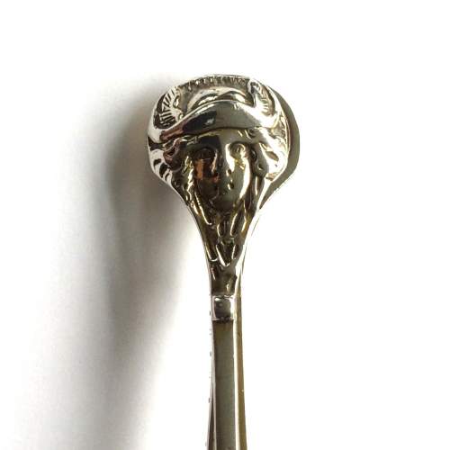Rare Victorian Silver Sugar Scissors image-5