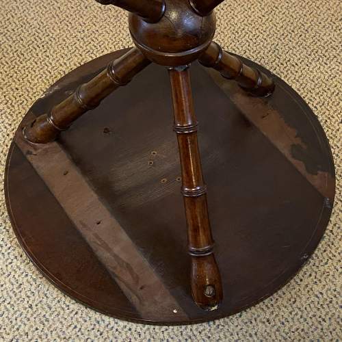 19th Century Walnut and Mahogany Gypsy Table image-6