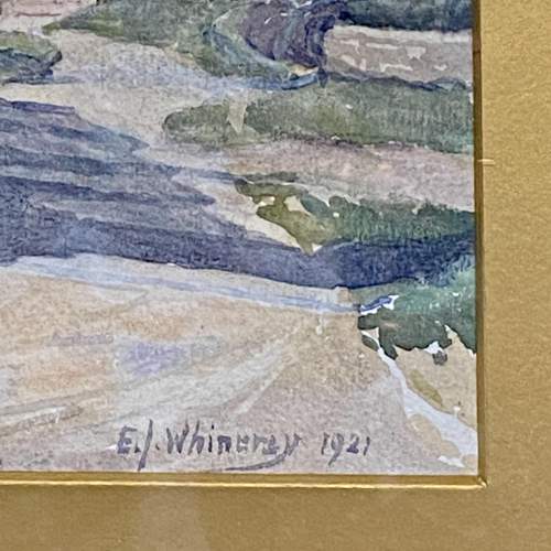 E J Whineray Chipping Camden Watercolour image-2