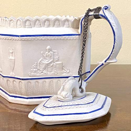 Early 19th Century Feldspathic Stoneware Castleford Teapot image-3