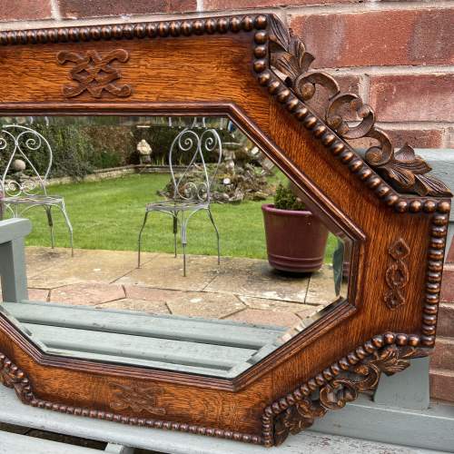 Superb Decorative Oak Mirror image-2