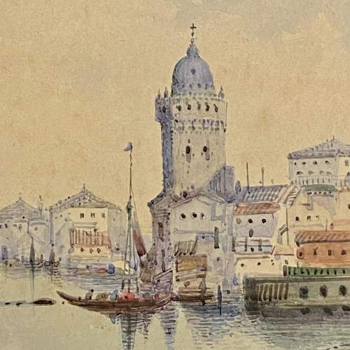 A L Vicker Watercolour Painting of Venice image-2