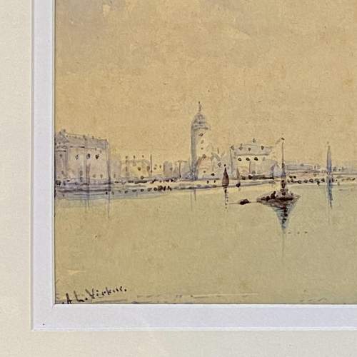 A L Vicker Watercolour Painting of Venice image-3