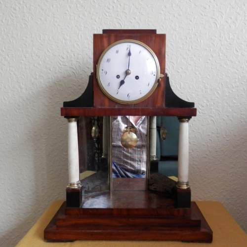 Austrian Biedermeier Mantel Clock  - First Quarter 19th Century image-1