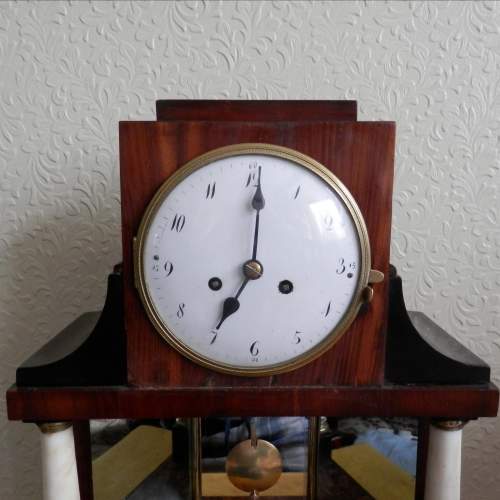 Austrian Biedermeier Mantel Clock  - First Quarter 19th Century image-2