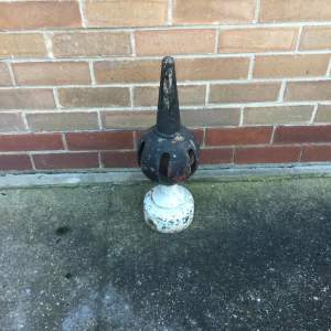 A Great Western Round Top Signal Finial