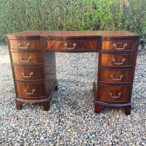 Bevan and Funnell Mahogany Desk