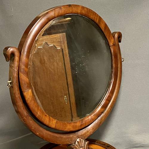 Victorian Circular Swivel Toilet Mirror image-2