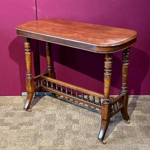 Late Victorian Mahogany Occasional Table