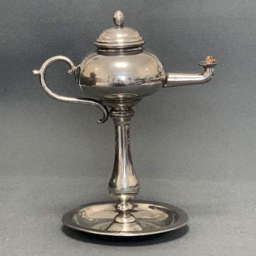 Continental Pewter Aladdins Lamp Style Cigar Lighter image-1