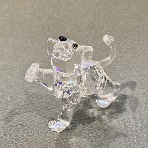 Swarovski Crystal Standing Lion Cub