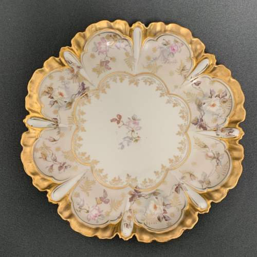 Set of Pretty Floral Hand Decorated Plates - Limoges image-2