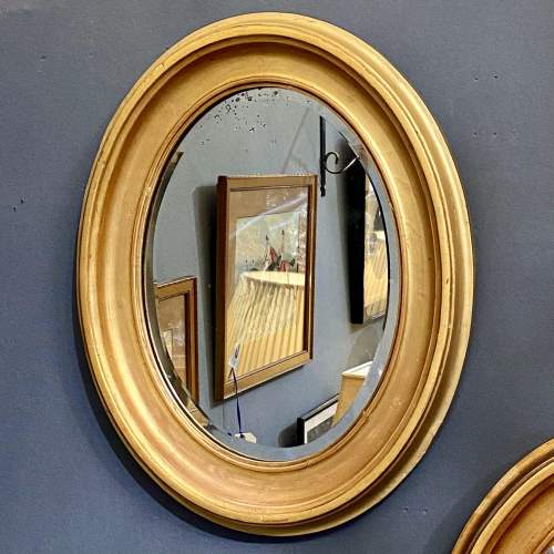 Pair of 19th Century Gilt Framed Wall Mirrors image-2
