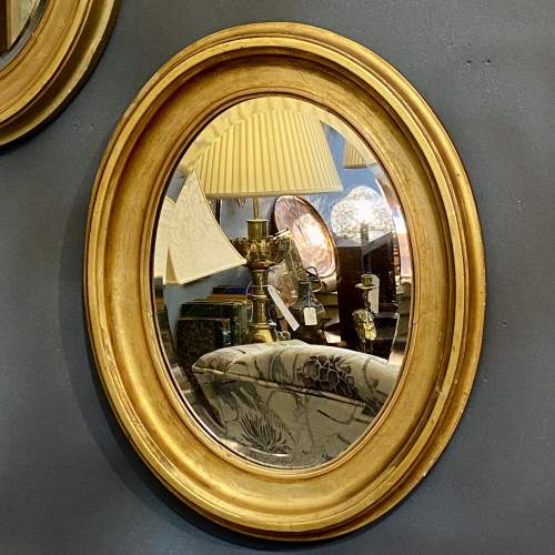 Pair of 19th Century Gilt Framed Wall Mirrors image-3