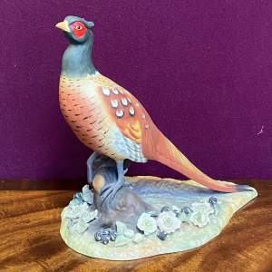 Royal Crown Derby Figure of a Pheasant