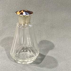 Early 20th Century Silver Topped Art Deco Scent Bottle
