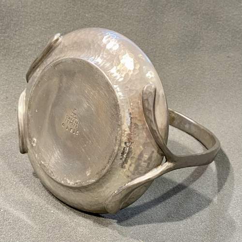 Rare Moorcroft Conserve Pot with Liberty Tudric Pewter Holder image-6