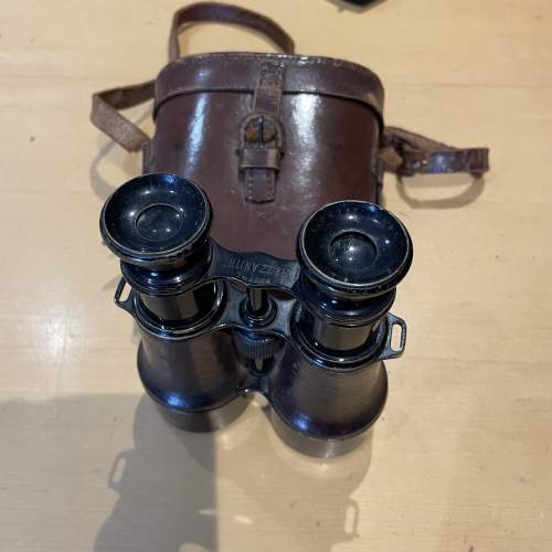 WWI British Army Military Binoculars Heath & Co Hezzanith image-2