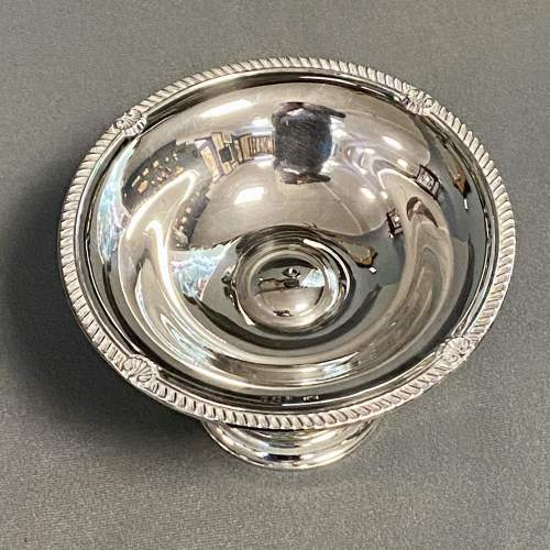 Edwardian Silver Pedestal Dish image-2