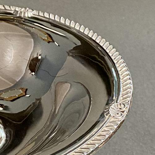 Edwardian Silver Pedestal Dish image-3