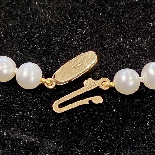 Re-Strung Cultured Pearl Necklace image-6