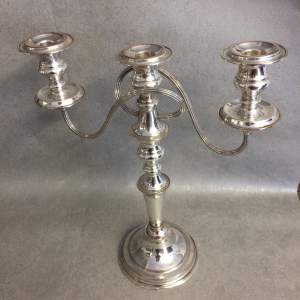 Fine Quality Sheffield Silver on Copper Plated Candleabra