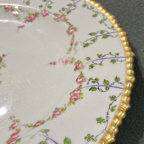 Royal Crown Derby Rose Garland Dessert Plate image-2