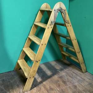 Vintage Pair of Pine Double Steps