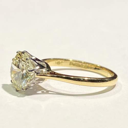 18ct Gold Solitaire 2.2ct Diamond Ring image-4