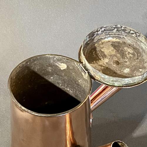 Victorian Copper Coffee Pot image-4