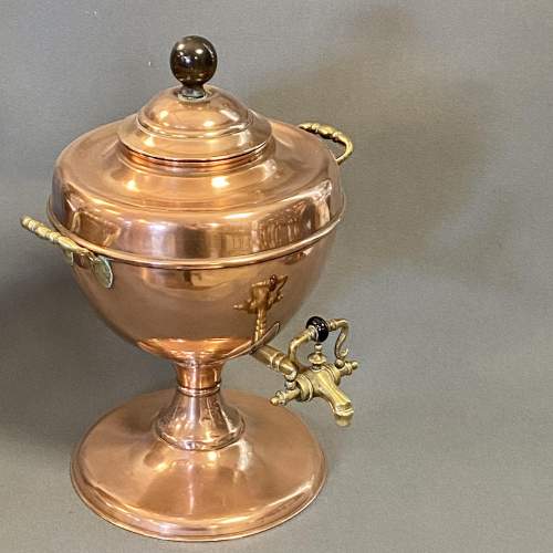 Early 20th Century Copper Samovar image-1
