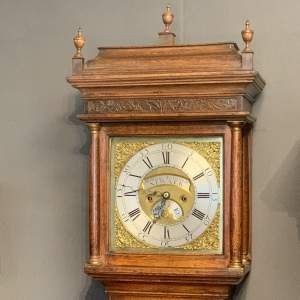 18th Century Eight Day Longcase Clock by Barnard of Newark
