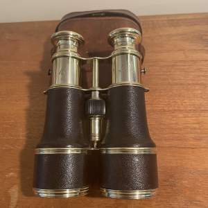 A Superb Pair Of WW1 Officers Military Binoculars