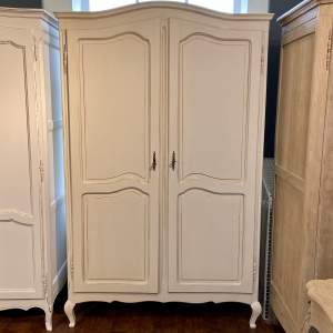 Vintage Painted French Armoire
