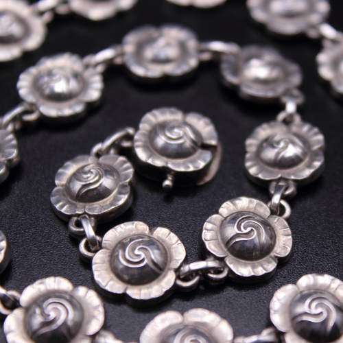 Georg Jensen - Rare 925S Danish Sterling Silver Necklace ‘42B’ image-1