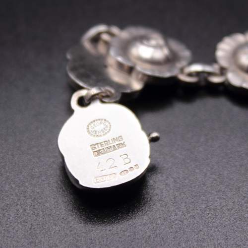 Georg Jensen - Rare 925S Danish Sterling Silver Necklace ‘42B’ image-5
