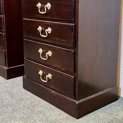 Pair of Tall Ten Drawer Chests image-4