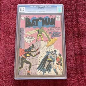 DC Comics Batman Issue Number 126 -  Sep 1959 - CGC Graded 8.0