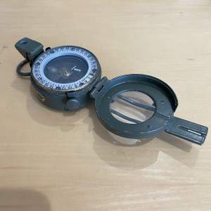 Stanley Army Military Brass Compass