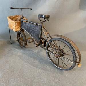 Model of a Shop Delivery Bicycle