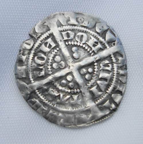 Edward III Silver Half Groat image-2