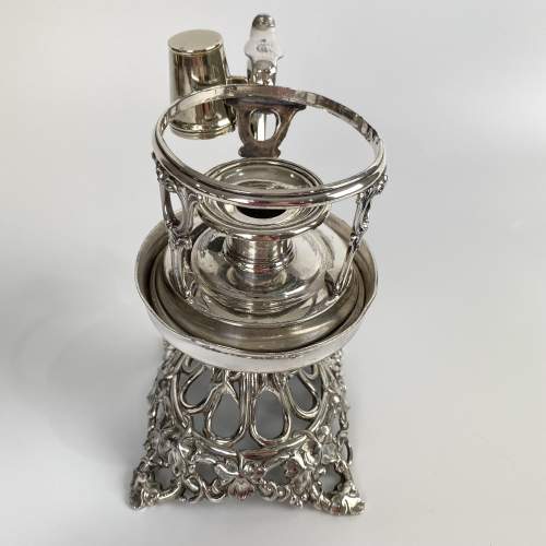James Dixon and Son Silver Plated Chamber Stick - Candlestick image-5